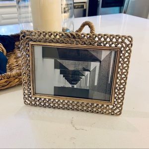 Nate Berkus 4x6 Brass Picture Frame
